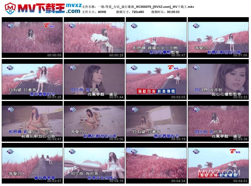 一绫-等爱_台语_流行歌曲_MC500079